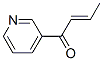 CAS 登录号：100021-45-2， (E)-1-(3-吡啶基)-2-丁烯-1-酮