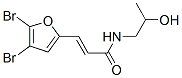 CAS 登录号：100036-97-3， N-2-羟基丙基-beta-(4,5-二溴-2-呋喃基)丙烯酰胺