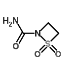 CAS 登录号：100181-33-7， 1,2-噻吩基吖丁啶-2-甲酰胺1,1-二氧化物