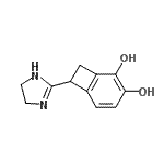 CAS#: 100449-01-2， 7-(4,5-Dihydro-1H-Imidazol-2-Yl)Bicyclo[4.2.0]Octa-1,3,5-Triene-2,3-Diol