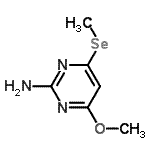 CAS#: 100559-66-8， 4-Methoxy-6-(Methylselanyl)-2-Pyrimidinamine