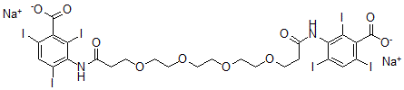 CAS 登录号：100568-85-2， 碘沙酸钠盐