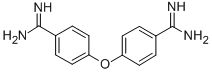 CAS 登录号：101-62-2， 4-(4-甲脒基苯氧基)苯甲脒二盐酸盐