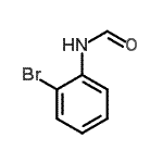 结构式 CAS# 10113-38-9, N-(2-溴苯基)甲酰胺