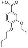 结构式 CAS# 101268-36-4, 4-丁氧基-3-乙氧基苯甲酸酯