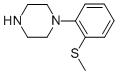 structure of CAS# 1013-24-7, 1-[2-(Methylthio)Phenyl]-Piperazine;1-[2-(Methylthio)Phenyl]Piperazine 96%;1-[2-(Methylsulfanyl)Phenyl]Piperazine;1-(2-METHYLMERCAPTOPHENYL)PIPERAZINE