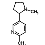 CAS#: 101540-79-8， 2-Methyl-5-(1-Methyl-2-Pyrrolidinyl)Pyridine