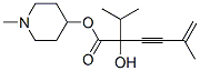CAS#: 101564-60-7， (1-Methyl-4-Piperidyl) 2-Hydroxy-5-Methyl-2-Propan-2-Yl-Hex-5-En-3-Ynoate