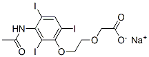 CAS#: 101651-76-7， Sodium 2-[2-(3-Acetamido-2,4,6-Triiodo-Phenoxy)Ethoxy]Acetate