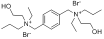 CAS 登录号：101710-64-9， 乙基-[[4-[(乙基-(2-羟基乙基)-丙基铵基)甲基]苯基]甲基]-(2-羟基乙基)-丙基铵二溴化物