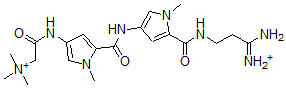 CAS 登录号：101772-52-5， [2-[[5-[[[5-[[(3-氨基-3-亚氨基丙基)氨基]-氧代甲基]-1-甲基-3-吡咯基]氨基]-氧代甲基]-1-甲基-3-吡咯基]氨基]-2-氧代乙基]-三甲基铵
