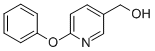 结构式 CAS# 101990-68-5, 6-苯氧基-3-吡啶甲醇