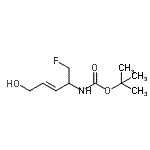 CAS#: 102420-42-8， 2-Methyl-2-Propanyl [(3E)-1-Fluoro-5-Hydroxy-3-Penten-2-Yl]Carbamate