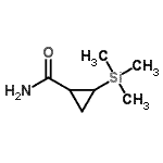 CAS 登录号：102488-86-8， 2-(三甲基硅烷基)环丙烷甲酰胺