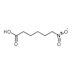 结构式 CAS# 10269-96-2, 6-硝基己烷酸