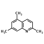 structure of CAS# 102871-67-0, 2,5,7-Trimethylquinoline