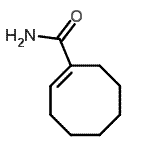 CAS 登录号：102943-36-2， (1E)-1-环辛烯-1-甲酰胺