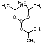 结构式 CAS# 10298-87-0, 三异丙基硼酸酯