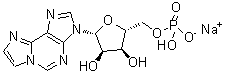 CAS#: 103213-41-8， 3-(5-O-Phosphonopentofuranosyl)-3H-Imidazo[2,1-I]Purine - Sodium (1:1)