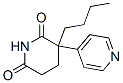 CAS#: 103284-44-2， 3-Butyl-3-Pyridin-4-Ylpiperidine-2,6-Dione