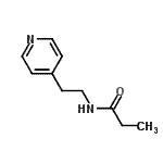 CAS 登录号：103392-83-2， N-[2-(4-吡啶基)乙基]丙酰胺