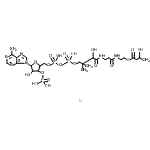 structure of CAS# 103404-51-9, S-{1-[5-(6-Amino-9H-Purin-9-Yl)-4-Hydroxy-3-(Phosphonooxy)Tetrahydro-2-Furanyl]-3,5,9-Trihydroxy-8,8-Dimethyl-3,5-Dioxido-10,14-Dioxo-2,4,6-Trioxa-11,15-Diaza-3lambda<Sup>5</Sup>,5lambda<Sup>5</Sup>-Diphosphaheptadecan -17-Yl} 3-Hydroxybutanethioate - Lithium (1:1);DL-¦Â-Hydroxybutyryl coenzyme A lithium salt;DL-Î’-HYDROXYBUTYRYL COENZYME A LITHIUM SALT