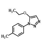 CAS 登录号：103861-17-2， 5-乙氧基-1-(4-甲基苯基)-1H-1,2,3-三唑