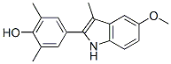 CAS#: 104007-80-9， 2-(4-Hydroxy-3,5-Dimethylphenyl)-5-Methoxy-3-Methylindole