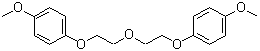 structure of CAS# 104104-12-3, 1,1'-[Oxybis(2,1-Ethanediyloxy)]Bis(4-Methoxybenzene);1,1'-[oxybis(2,1-ethanediyloxy)]bis(4-methoxybenzene);1-Methoxy-4-(2-[2-(4-methoxyphenoxy)ethoxy]ethoxy)benzene #;Bis[2-(4-methoxyphenoxy)ethyl] Ether