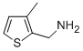 structure of CAS# 104163-35-1, 3-Methyl-2-Thiophenemethanamine;[(3-Methyl-2-Thienyl)Methyl]Amine Hydrochloride;(3-Methylthiophen-2-Yl)Methanamine;2-Aminomethyl-3-Methylthiophene