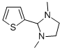 structure of CAS# 104208-13-1, 1,3-Dimethyl-2-(2-Thienyl)-Imidazolidine;1,3-Dimethyl-2-(2-Thienyl)Imidazolidine ,97%;1,3-Dimethyl-2-(Thiophen-2-Yl)Imidazolidine;1,3-DIMETHYL-2-(2-THIENYL)IMIDAZOLIDINE