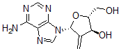 CAS#: 104409-41-8， (2R,3S,5R)-5-(6-Aminopurin-9-Yl)-2-(Hydroxymethyl)-4-Methylideneoxolan-3-Ol