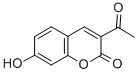 CAS#: 10441-27-7， 3-Acetyl-7-Hydroxy-2H-1-Benzopyran-2-One