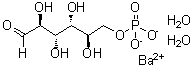 structure of CAS# 104872-94-8, Barium 6-O-Phosphonato-D-Mannose Hydrate (1:1:2);6-O-Phosphonato-D-mannose de baryum, hydrate (1:1:2);Barium 6-O-phosphonato-D-mannose hydrate (1:1:2);Barium-6-O-phosphonato-D-mannosehydrat (1:1:2)
