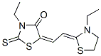 CAS#: 10505-40-5， 3-Ethyl-5-[2-(3-Ethylthiazolidin-2-Ylidene)Ethylidene]Rhodanine