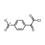 CAS 登录号：105248-77-9， (4-硝基苯基)(氧代)乙酰氯