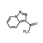 CAS 登录号：10554-54-8， 1-([1,2,3]三唑并[1,5-a]吡啶-3-基)乙酮