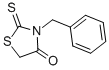 结构式 CAS# 10574-69-3, 3-(苯基甲基)-2-硫代-4-噻唑烷酮