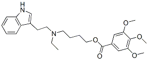 CAS#: 1061-89-8， 4-[Ethyl-[2-(1H-Indol-3-Yl)Ethyl]Amino]Butyl 3,4,5-Trimethoxybenzoate