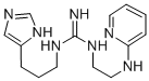 CAS 登录号：106686-40-2， 2-[3-(3H-咪唑-4-基)丙基]-1-[2-(吡啶-2-基氨基)乙基]胍