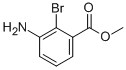 structure of CAS# 106896-48-4, 3-Amino-2-Bromo-Benzoic Acid Methyl Ester;3-AMINO-2-BROMO-BENZOIC ACID METHYL ESTER;Methyl 3-Amino-2-Bromobenzoate
