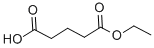 structure of CAS# 1070-62-8, Pentanedioic Acid 1-Ethyl Ester;5-Ethoxy-5-Oxo-Pentanoic Acid;5-Ethoxy-5-Keto-Valeric Acid;Pentanedioic Acid, Monoethyl Ester