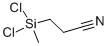 structure of CAS# 1071-21-2, 3-(Dichloro-Methylsilyl)Propanenitrile;3-(Dichloro-Methyl-Silyl)Propanenitrile;3-(Dichloro-Methyl-Silyl)Propionitrile;Dichloro(2-Cyanoethyl)Methylsilane