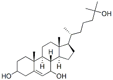 CAS 登录号：107655-65-2， (3S,8S,9S,10R,13R,14S,17R)-17-[(2R)-6-羟基-6-甲基庚烷-2-基]-10,13-二甲基-2,3,4,7,8,9,11,12,14,15,16,17-十二氢-1H-环戊二烯并[a]菲-3,7-二醇