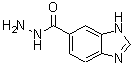 structure of CAS# 108038-52-4, 3H-Benzimidazole-5-Carbohydrazide;1H-Benzimidazole-5-carbohydrazide;1H-benzo[d]imidazole-5-carbohydrazide;MFCD08703627