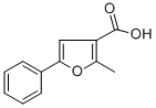structure of CAS# 108124-17-0, 2-Methyl-5-Phenyl-3-Furancarboxylic Acid;2-Methyl-5-Phenyl-Furan-3-Carboxylate;2-Methyl-5-Phenyl-3-Furancarboxylate;2-Methyl-5-Phenyl-3-Furoate