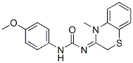 CAS#: 108176-77-8， (1E)-3-(4-Methoxyphenyl)-1-(4-Methyl-1,4-Benzothiazin-3-Ylidene)Urea