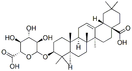 CAS#: 108322-31-2， (2S,3S,4S,5R,6R)-6-[[(3S,4aR,6aR,6bS,8aS,12aS,14aR,14bR)-8a-Carboxy-4,4,6a,6b,11,11,14B-Heptamethyl-1,2,3,4A,5,6,7,8,9,10,12,12A,14,14alpha-Tetradecahydropicen-3-Yl]Oxy]-3,4,5-Trihydroxyoxane-2-Carboxylic Acid