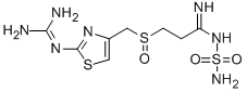 CAS#: 109467-06-3， 3-[2-(Diaminomethyleneamino)-1,3-Thiazol-4-Ylmethylsulphinyl]-N-Sulphamoylpropanamide