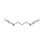 结构式 CAS# 109704-32-7, 1,3-二异硫氰酸基丙烷
